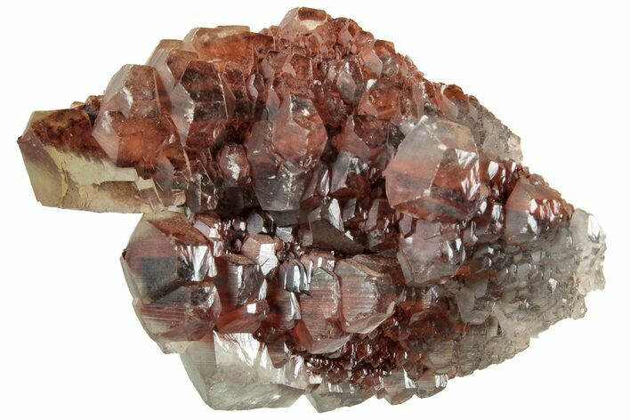 Nailhead Spar Calcite after Dogtooth Calcite Cluster - China #216085